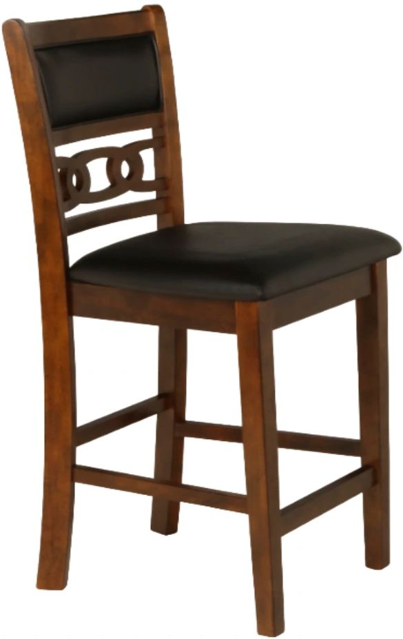 New Classic® Home Furnishings Gia 5-Piece Brown Counter Table Set-3