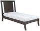 Modus Furniture Nevis Espresso Twin Sleigh Bed-0