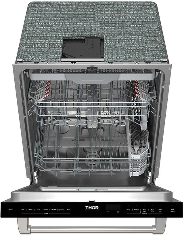 Thor Kitchen 24" White Top Control Built-in Dishwasher-3