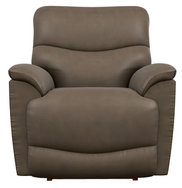 La-Z-Boy® Trouper Mink Power Rocking Recliner with Headrest-1