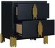 New Classic® Home Furnishings Empire Black Nightstand-3