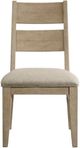 Intercon Nash Beige/Weathered Sand Panel Back Dining Side Chair-2