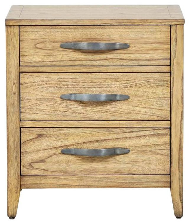 Napa Furniture Design Belgium Brown 3-Drawer Nightstand-1