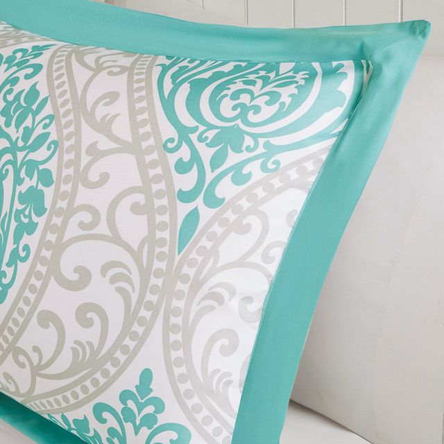 Olliix by Intelligent Design Senna Aqua Twin/Twin XL Comforter Set-4