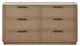 Bernards Trilogy Toffee Rope Drawer Front Dresser-1