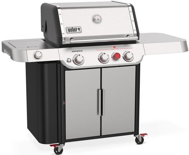 Weber® Genesis 3-Burner Stainless Steel Freestanding Liquid Propane Gas Grill-1