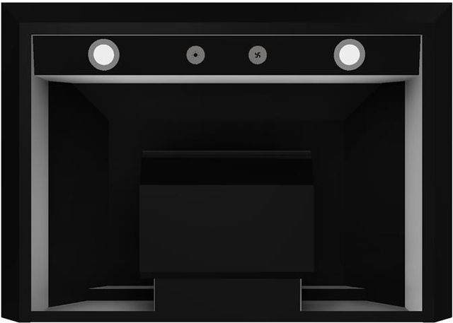 Vent-A-Hood® 30" Black Euro Style Wall Mounted Range Hood-2