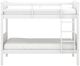 HH2 Home Alexis White Twin Bunk Bed-1