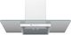 Café™ 36" Matte White Wall Mount Glass Canopy Chimney Hood-1