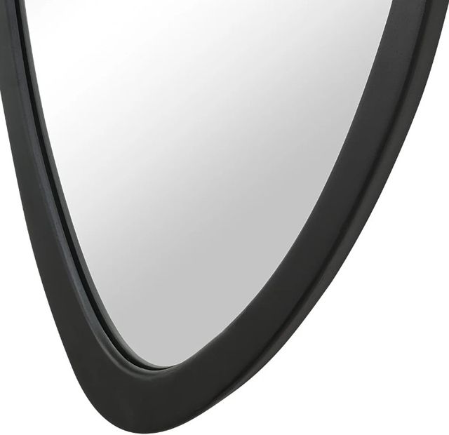 Renwil® Trani Matte Black Accent Mirror-4