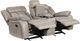 Steve Silver Co. Tyson Gray Manual Reclining Loveseat-1