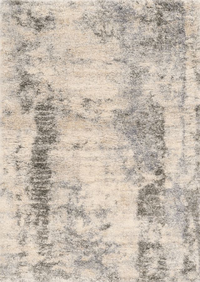 KAS Rugs Merino 6704 Ivory/Blue Palette 5'x8' Area Rug-0
