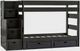 Elements International Cali Kids Brown Twin Youth Bunk Bed-0