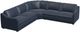 Palliser® Furniture Customizable Madison Modern English 3-Piece Curved Sectional-0