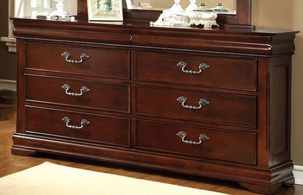 Furniture of America® Mandura Cherry Dresser-0