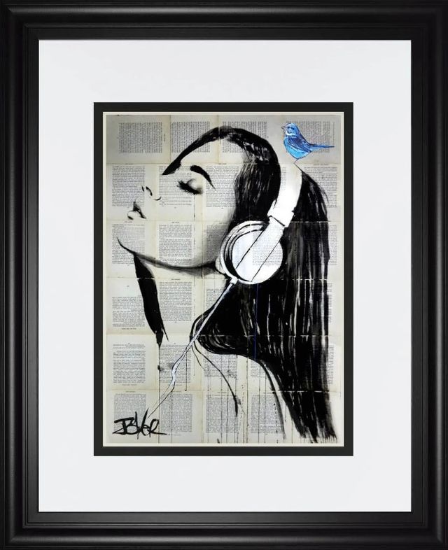 Classy Art Big Audio by Loui Jover Wall Art-0