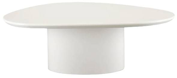 Moe's Home Collection Eden Ivory Lacquer Coffee Table-0