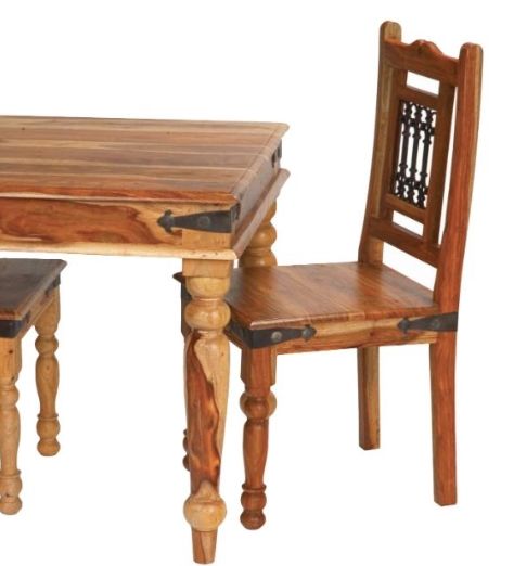 Jaipur Furniture Jali Range Brown Dining Table-1
