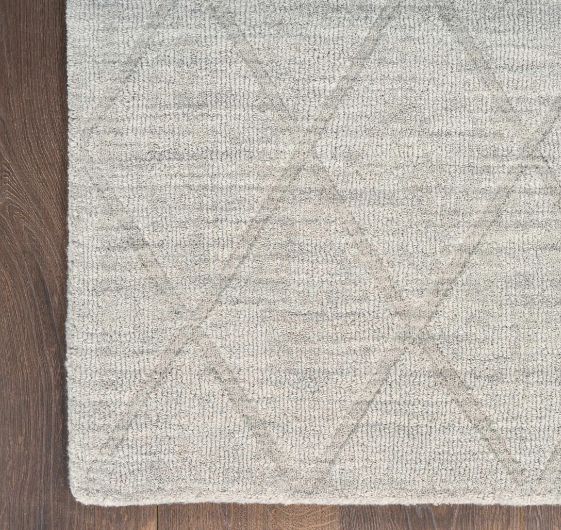 Nourison Home™ Wool Haven Gray 5'x7' Area Rug-2