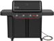 Weber® Genesis® E-430 Stealth® Edition 4-Burner Matte Black Freestanding Natural Gas Grill-0