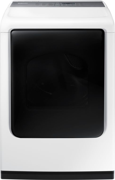 Samsung 7.4 Cu. Ft. White Front Load Electric Dryer-0