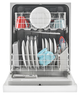 Amana® 24" White Built In Dishwasher-3