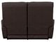 La-Z-Boy® Cassian Walnut Leather Power Reclining Loveseat with Headrest-4