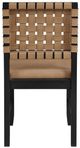 Steve Silver Co. Reid Black/Saddle Brown Side Chair-5
