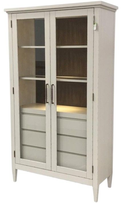 Legacy Classic Reflections Cashmere Display Cabinet-2
