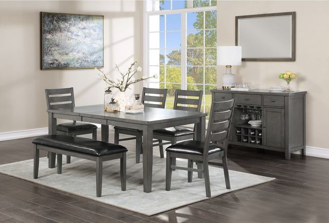 Mazin Furniture Nashua Grey Dining Table-2