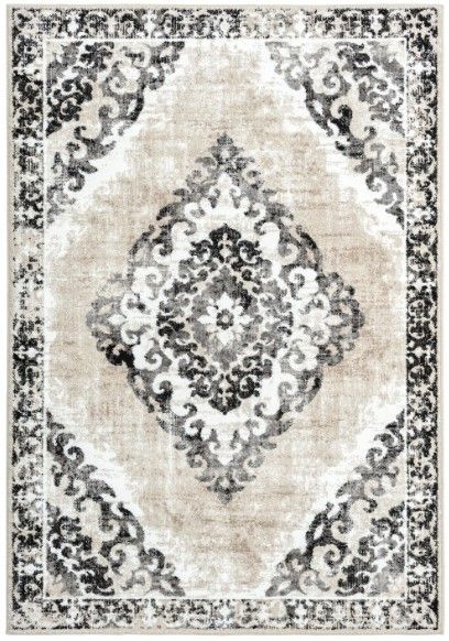 Orian Adagio Bella Natural 5'x8' Area Rug-0
