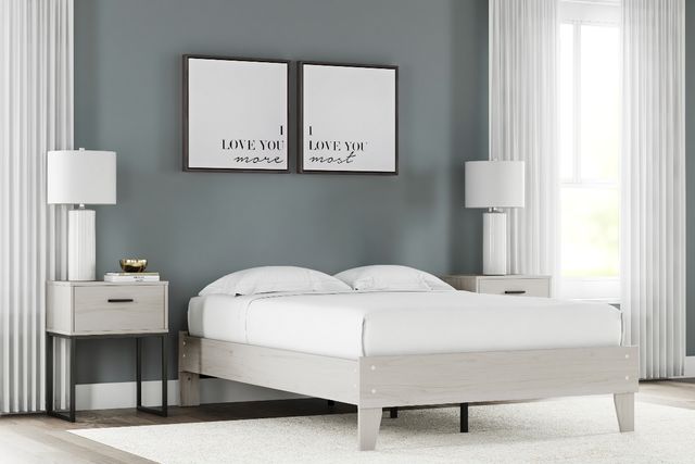Signature Design by Ashley® Socalle Light Natural Queen Platform Bed-0