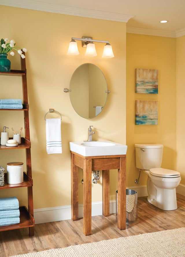 Moen® Voss™ Brushed Nickel Three Globe Bath Light-4