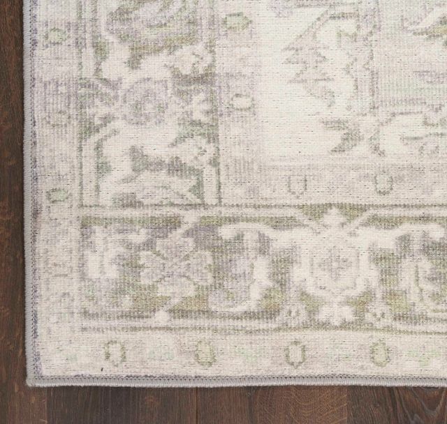 Nourison Home™ Vintage Washables Green 5'x7' Area Rug-1