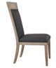 Uttermost® Encore Dark Gray Armless Chair-4