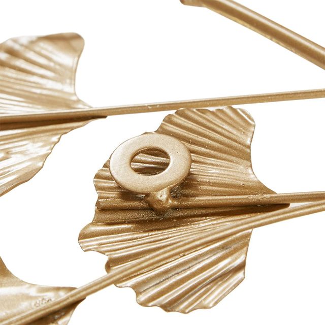 Olliix by Martha Stewart Clio 2-Piece Gold Foil Ginkgo Leaf Set-2