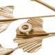 Olliix by Martha Stewart Clio 2-Piece Gold Foil Ginkgo Leaf Set-2