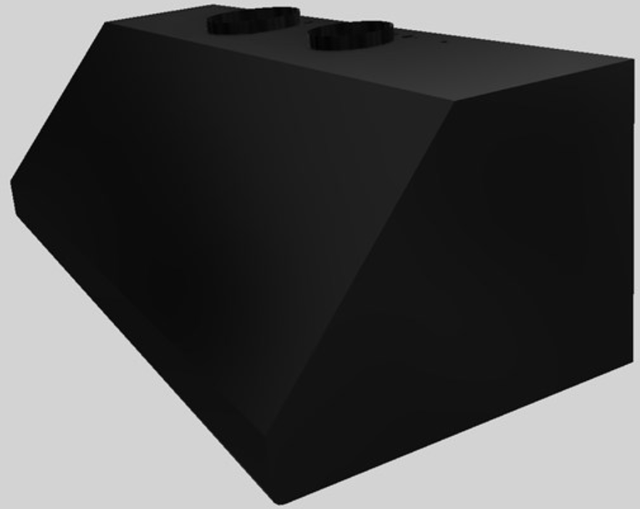 Vent-A-Hood® 54" Black Wall Mounted Range Hood-3
