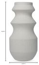 Moe's Home Collection Perri White Vase-5