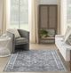 Nourison Home™ Astra Machine Washable Dark Blue 5'x7' Area Rug-4