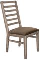 International Furniture Direct Balam Stained White Side Chair-0