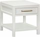 aspenhome® Alexander White End Table-0