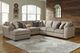 Signature Design by Ashley® Pantomine Driftwood Right Arm Facing Loveseat-0