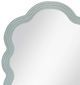 Bassett Mirror Arianna Matte Light Blue Wall Mirror-3