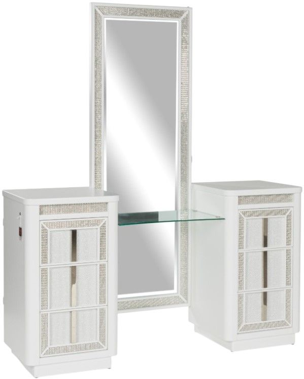 Chalanna Vanity Set - White Chalanna Vanity Set - White