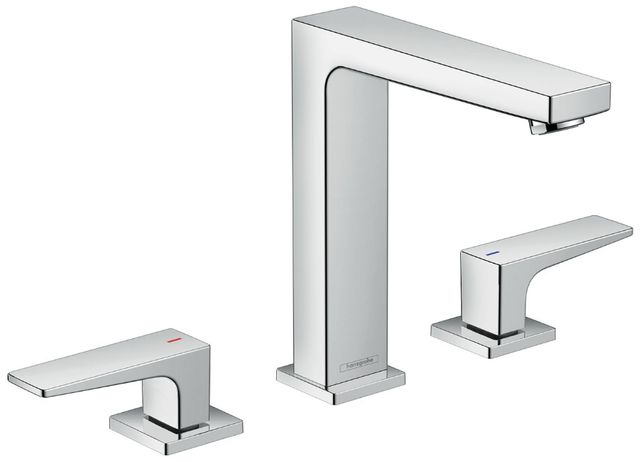 Hansgrohe Metropol Chrome Widespread Faucet with Lever Handles-0