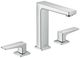 Hansgrohe Metropol Chrome Widespread Faucet with Lever Handles-0