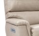 La-Z-Boy® Ava Ivory Leather Power Reclining Loveseat with Console, Headrest, and Lumbar-1