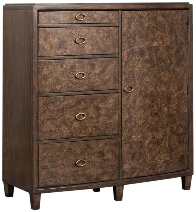 Magnussen Home® Rowan Espresso Brown Door Chest-0