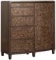 Magnussen Home® Rowan Espresso Brown Door Chest-0
